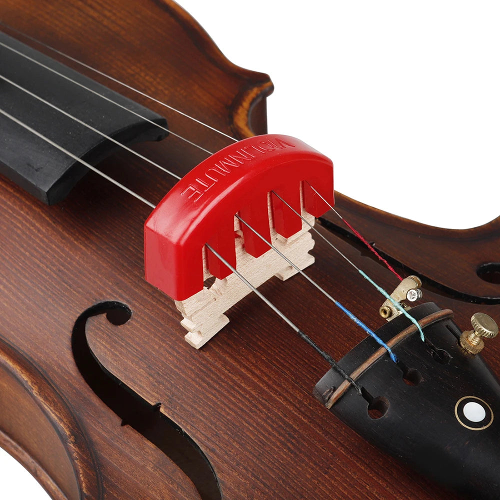 Rubberen oefen-mute voor viool of cello, geselecteerd formaat