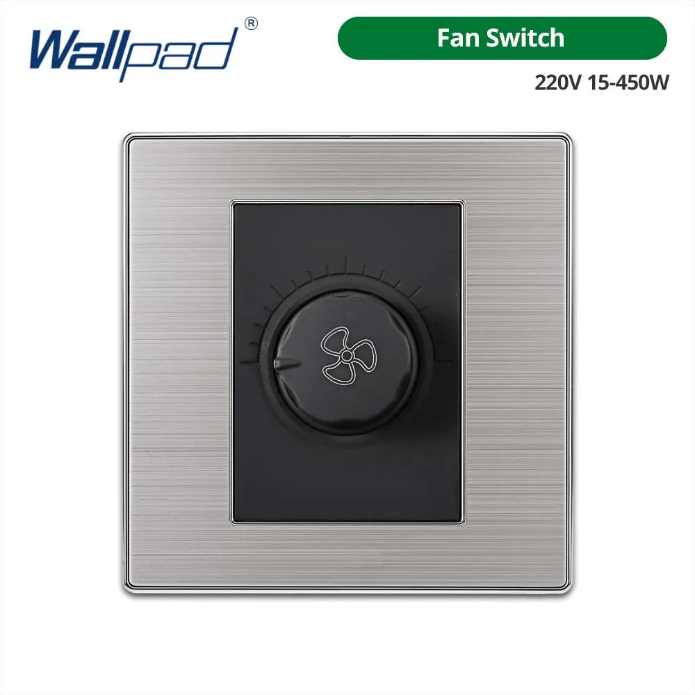 Opções de interruptores e tomadas Wallpad de 86 x 86 mm