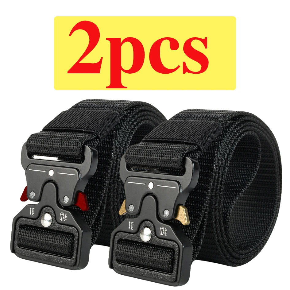 120cm Tactical-Style Belt Pair - Colour Options