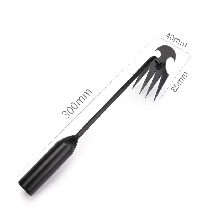 Four-Tine Hand Weeding Tool