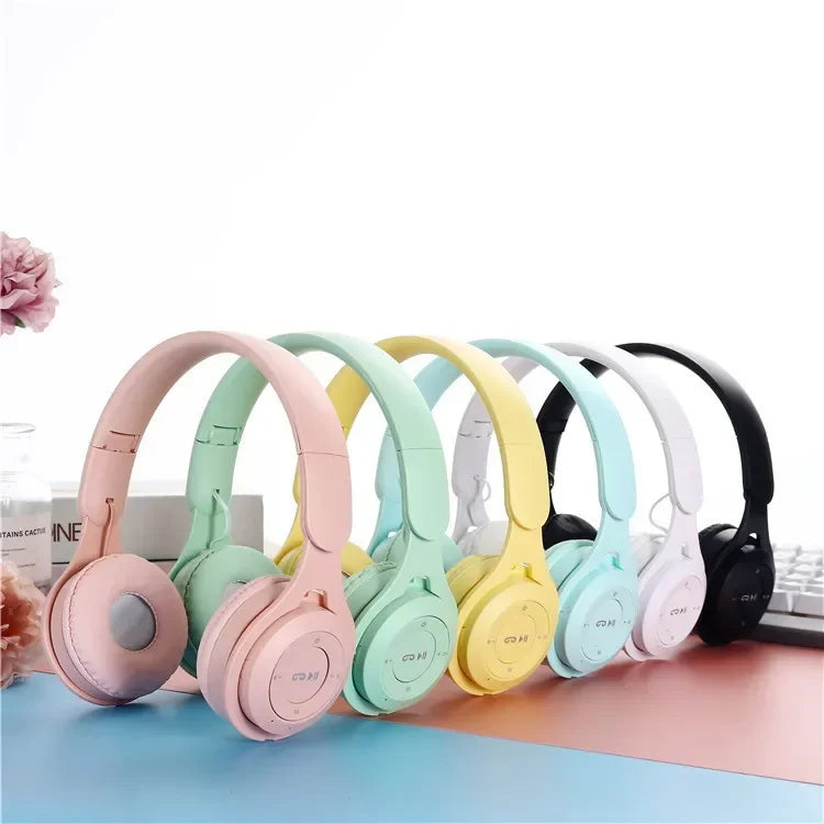 Bluetooth-over-ear-koptelefoon met microfoon