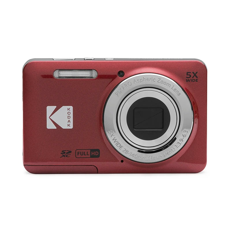 16MP Compact Digital Camera with 5X Optical Zoom and 1080P Video