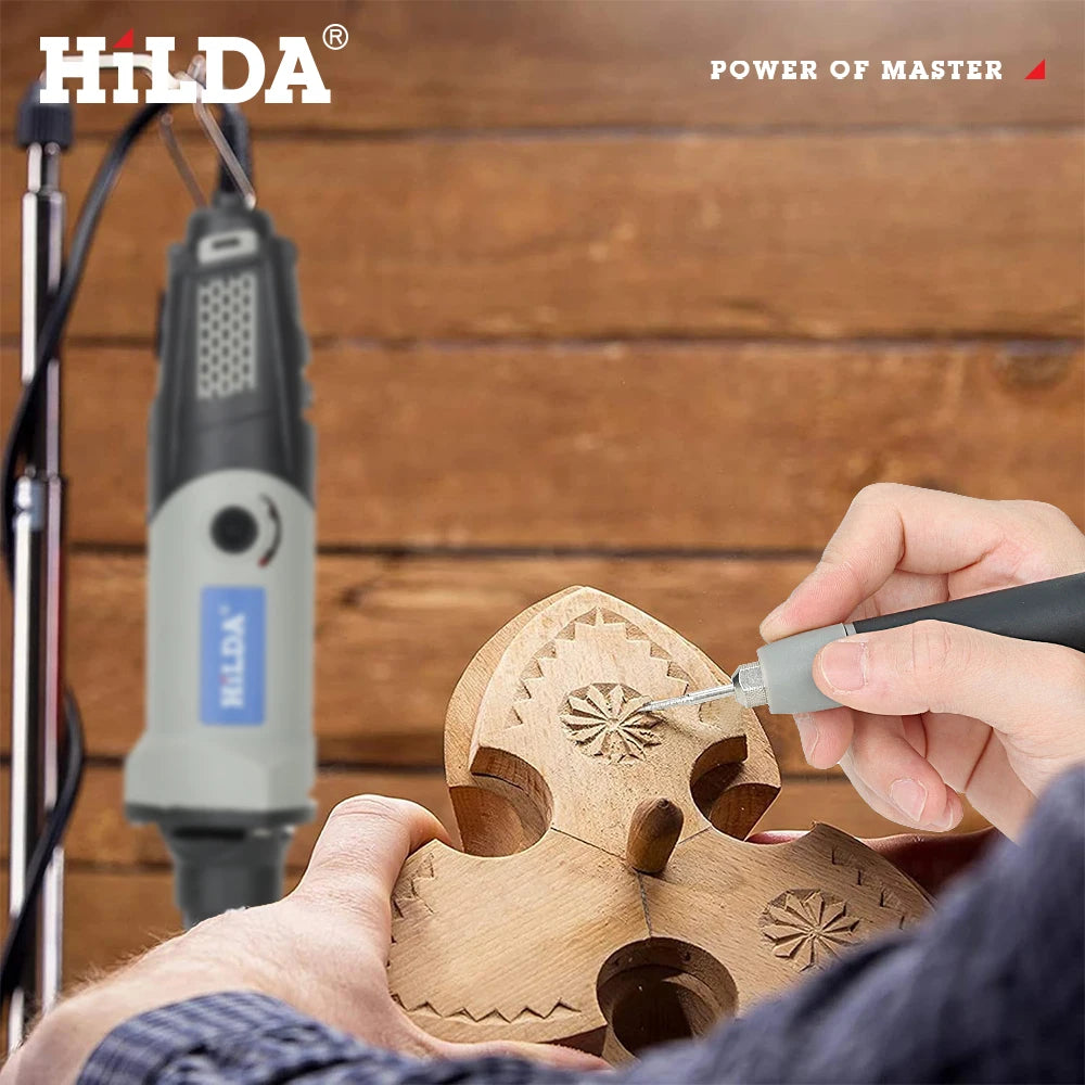 400W Rotary Tool with 6-Speed Variable Control