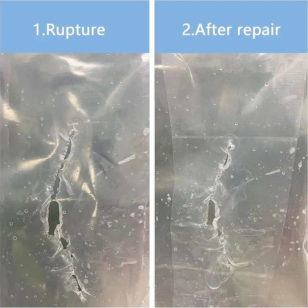 Clear Greenhouse Film Repair Tape — 10 m