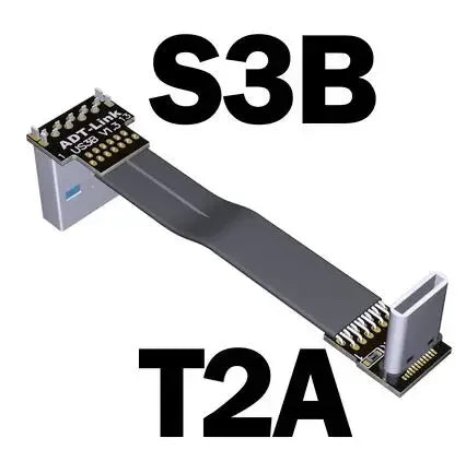 Cable de extensión plano tipo cinta USB 3.1, USB-C / USB-A