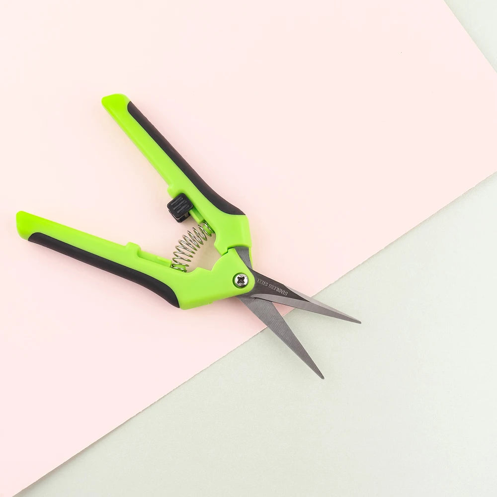 Spring-Action Craft Scissors with Ergonomic Grip for Precision Cuts