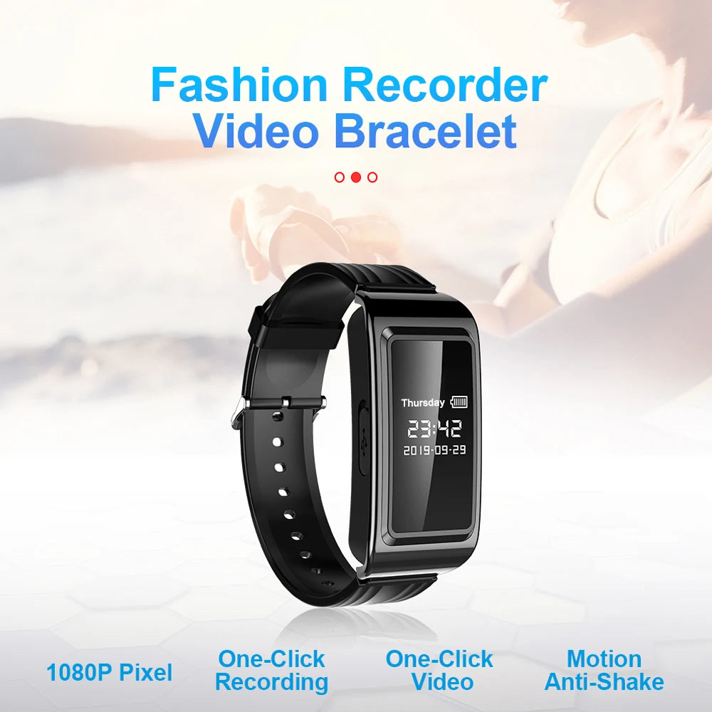 Mini Camera Watch Voice Video Recorder 1080P HD DV Professional Digital Bracelet Dictaphone Sound Small Micro For Home Secure Spy-shop.com