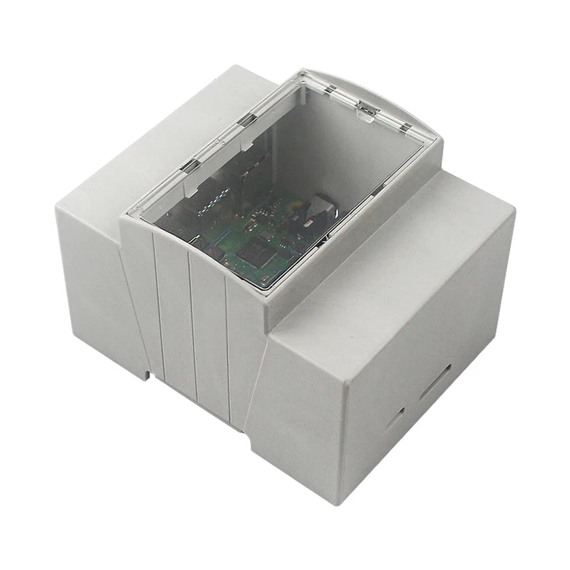 DIN-Rail ABS Cases for Raspberry Pi 3, 4 & 5