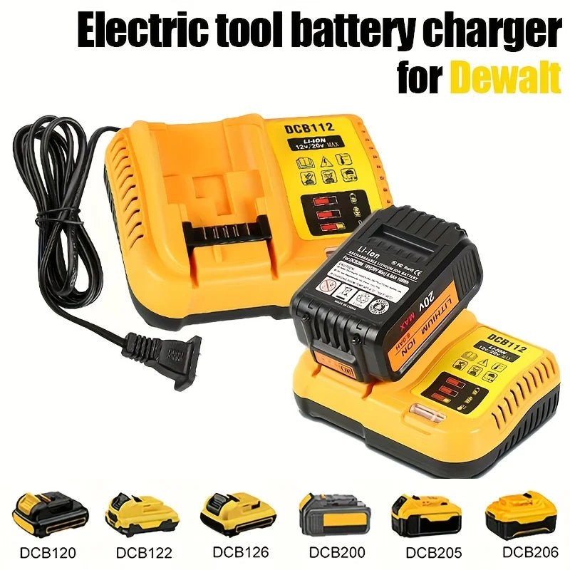 Fast Battery Charger for 12V/20V/60V Power Tool Batteries