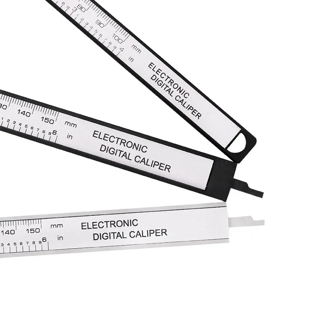 Plastic Digital Caliper, 100mm or 150mm Range