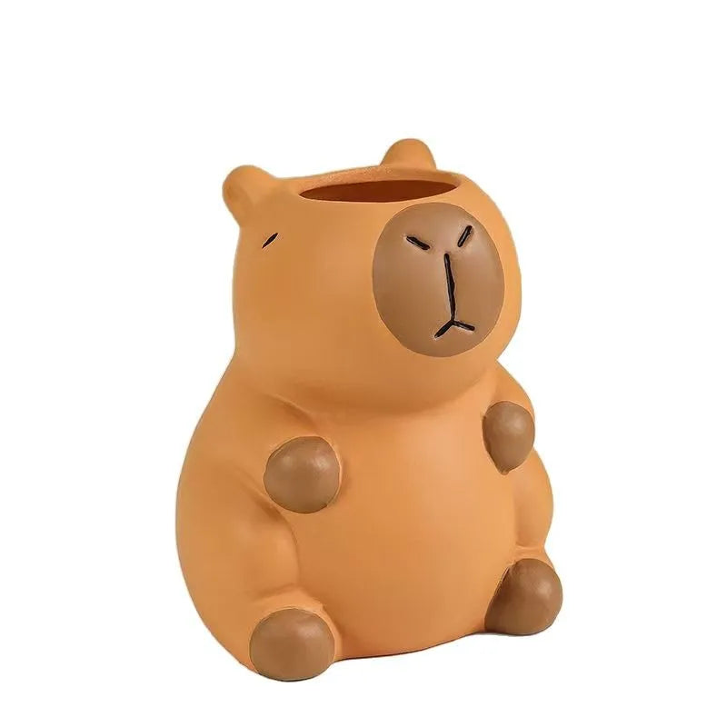 Cartoon Character Desk Pen Holder for Pens and Makeup Brushes