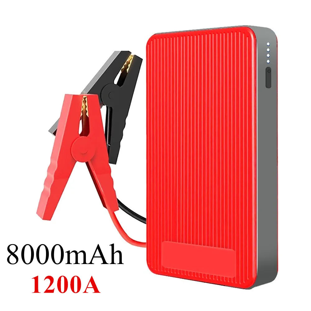 GKFLY 800A 1200A 2000A Car Jump Starter Big Power Bank Car Battery Booster 12V Car Starting Device for Petrol  6.0L Diesel 4.0L