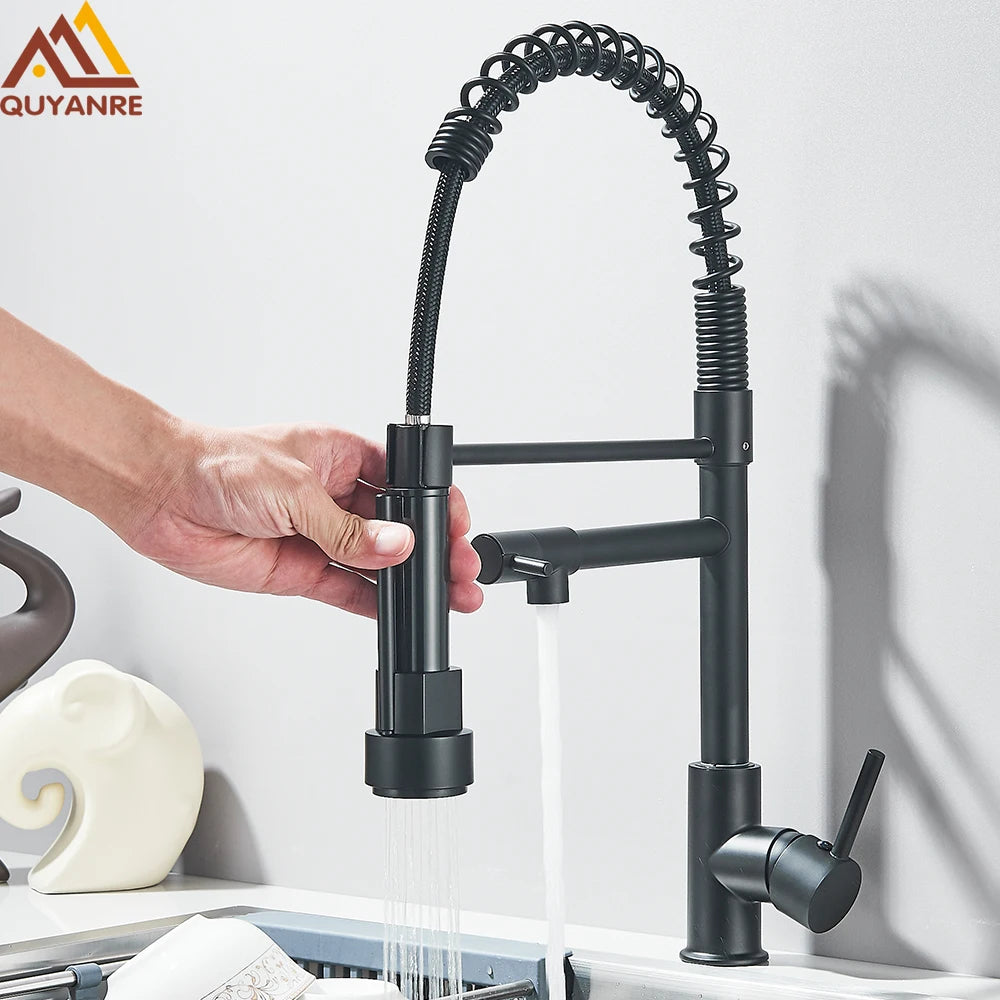 Ελατηριώδης Μπαταρία Κουζίνας Νεροχύτη με Αναδιπλούμενο Ψεκαστήρα και Μίκτη