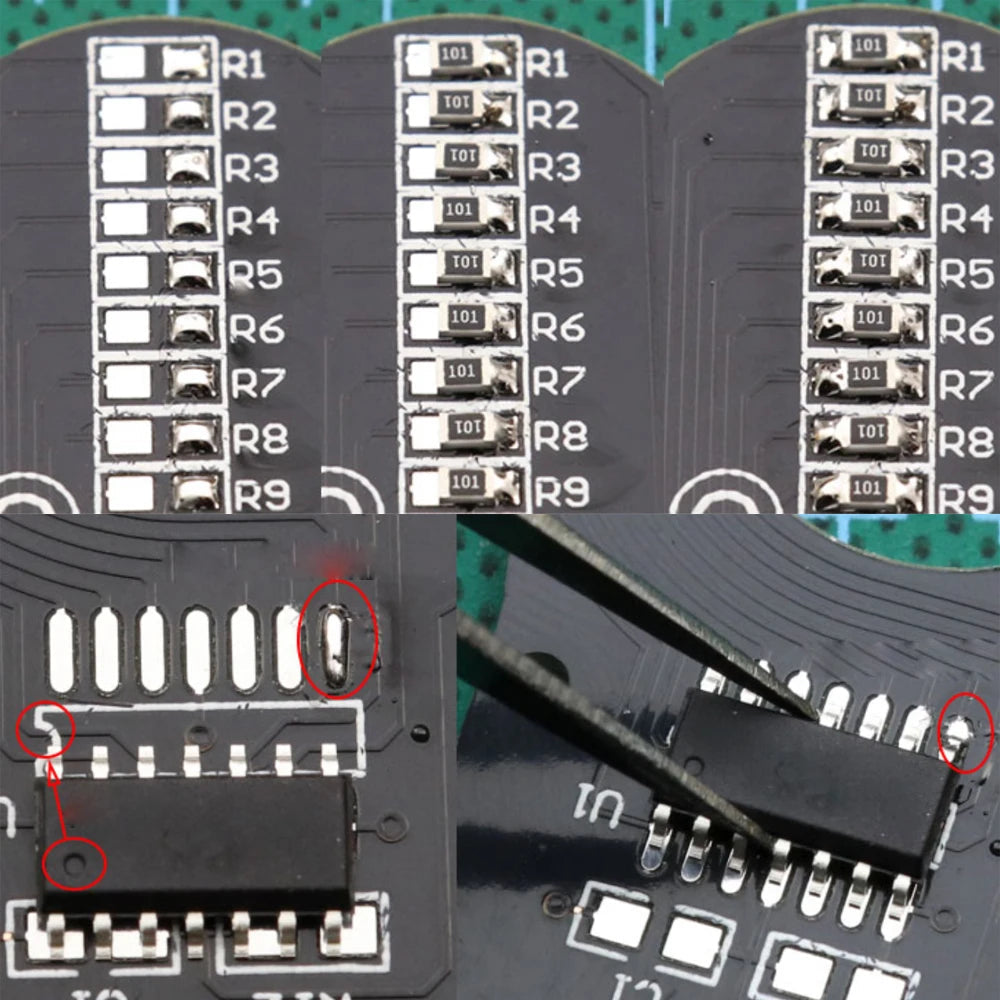 DIY LED Fingertip Gyro Kit 🌀 