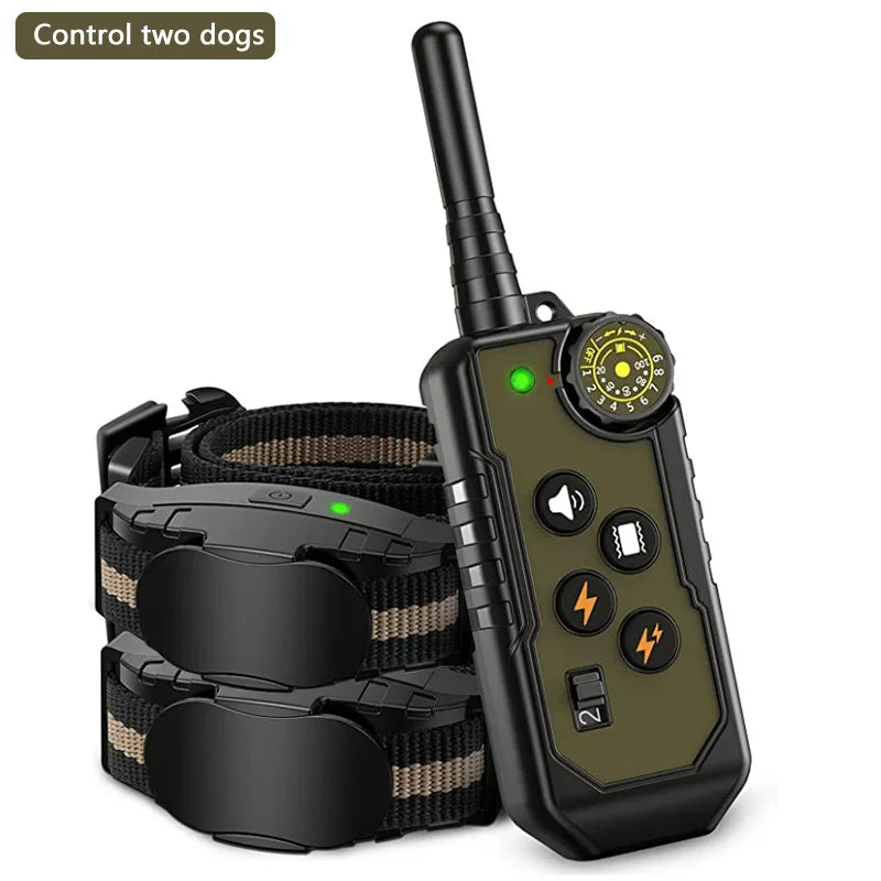Remote Control Dog Training Collar with Waterproof Receiver