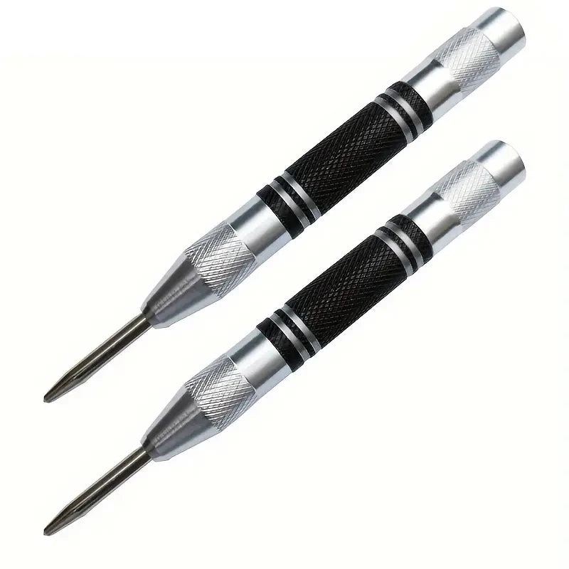 Spring-Loaded Automatic Centre Punch Set