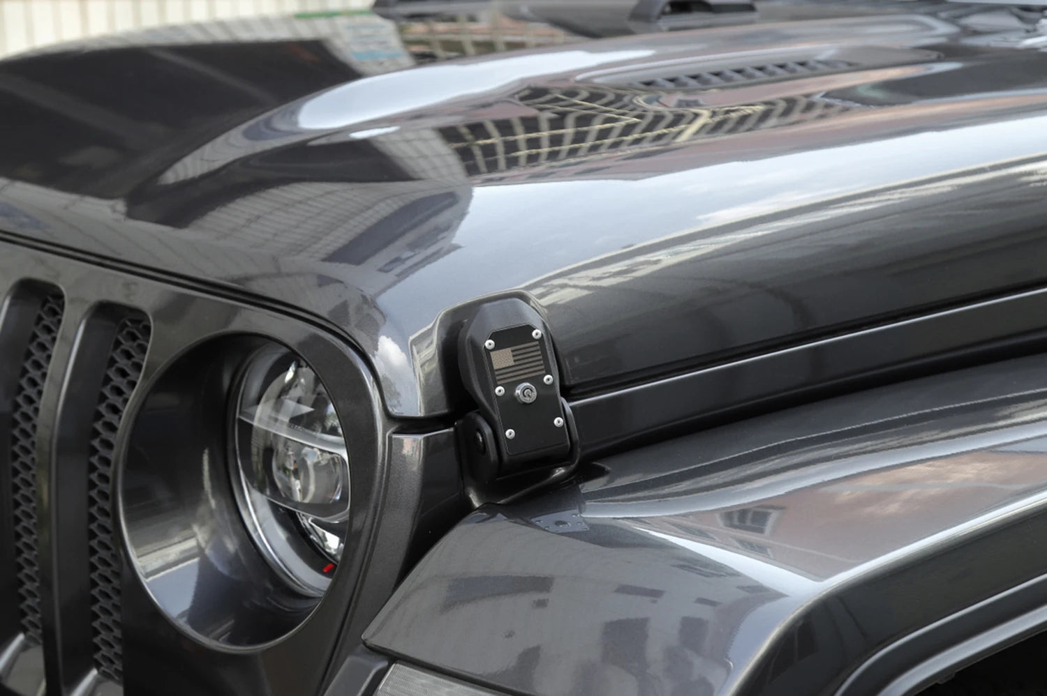 Hood Latches Lock Catch for Jeep Wrangler JL JLU 4XE Rubicon Sahara Sport Gladiator JT 2018-2025 Protection Car Accessories