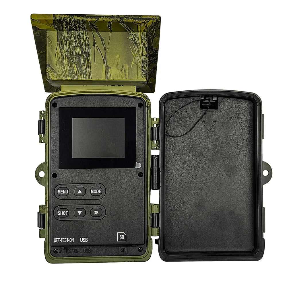 Solar Powered Trail Camera with 8K Video and 60MP Photos