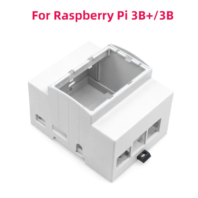DIN-Rail ABS Cases for Raspberry Pi 3, 4 & 5