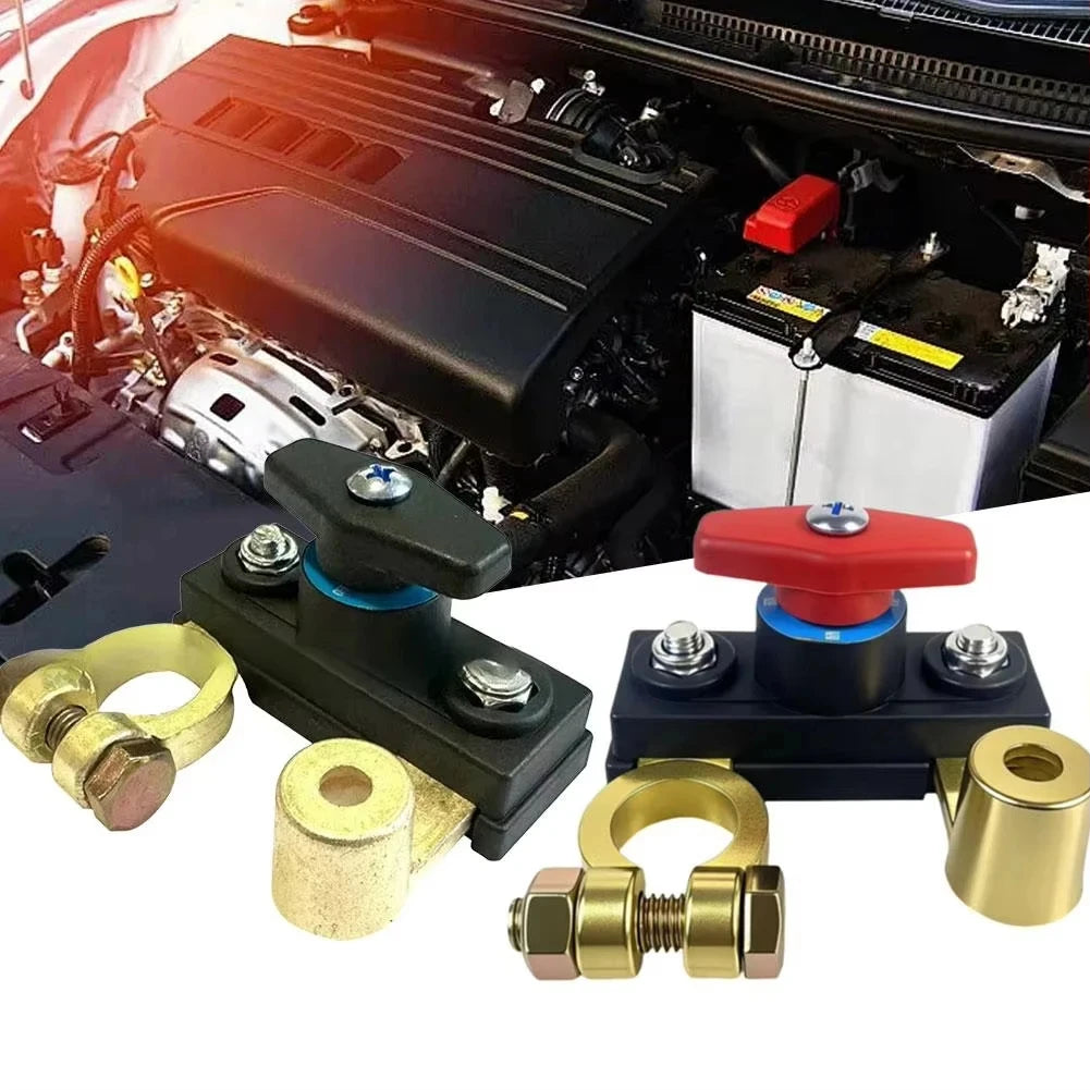 12V/24V ﻿Car Battery Cut Off Switch Disconnect Automatic Circuit Breaker Anti-Leakage Switch Isolator For Cars Truck