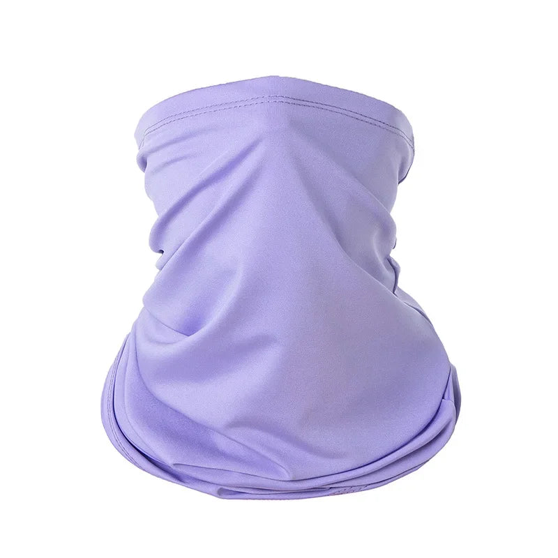 Multi-purpose Turban Riding Scarf Cycling Bandana Men Women Neck Cover Sunscreen Ice Silk Outdoor Fishing Hiking Headwear Mask 