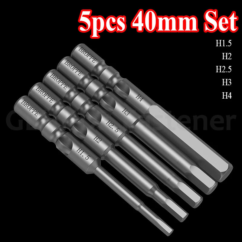 Šesterokutni bitovi model 800 - okrugli prihvat od 4 mm
