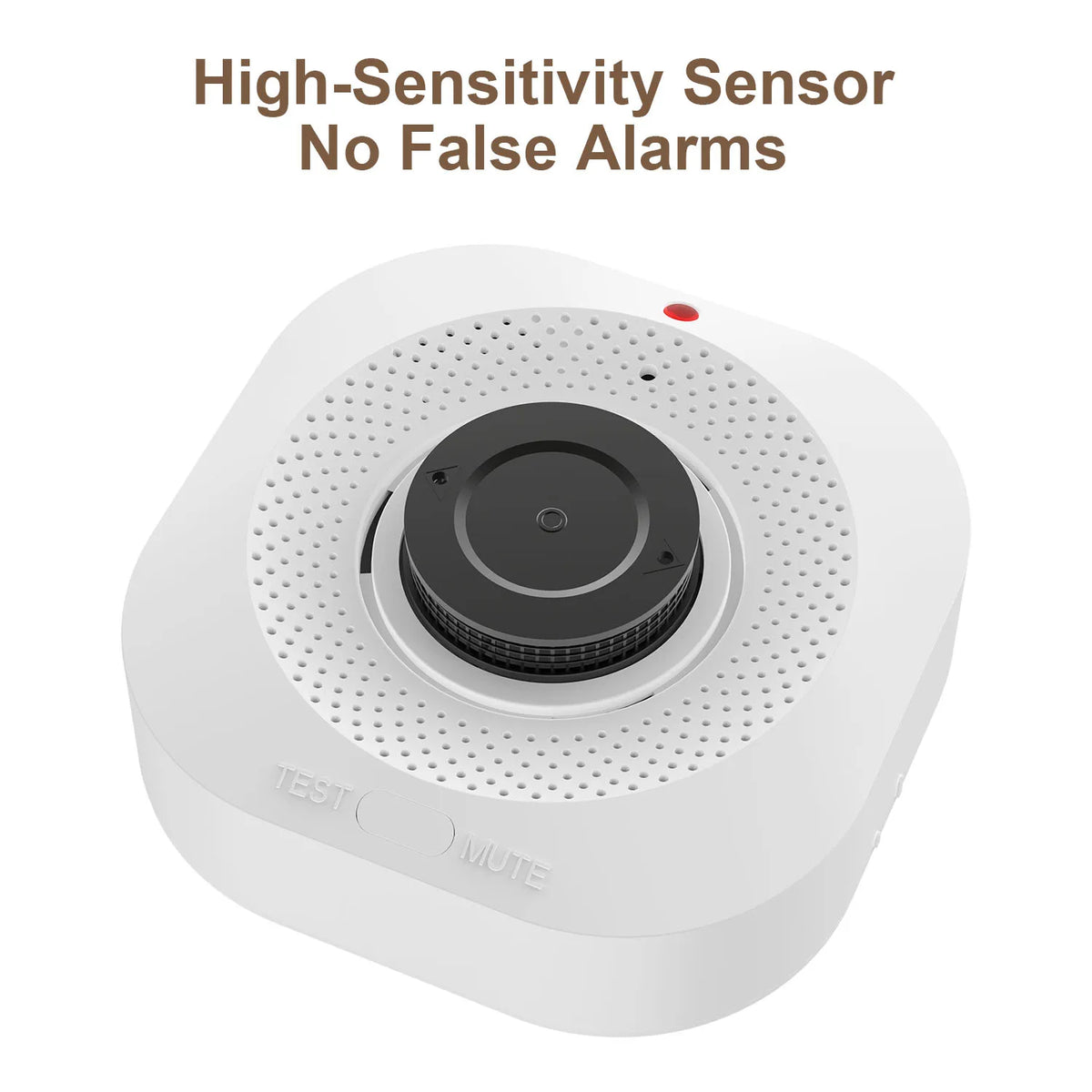 Independent Smoke Sensor Detector Fire Alarm System for Home Office Security Smoke Alarm Fire Protection
