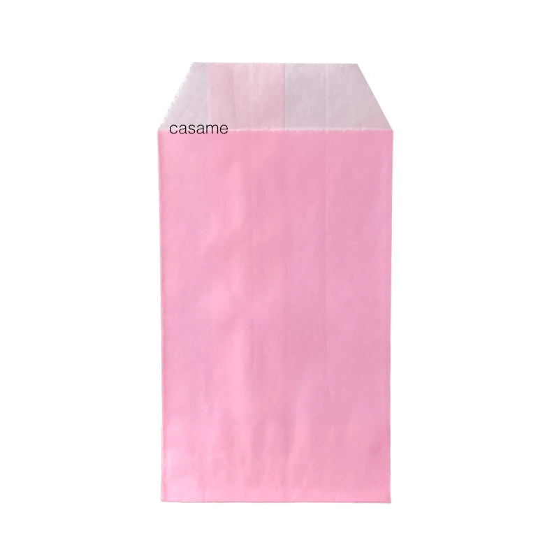 Wave Dot Kraft Paper Candy Bags – 50pcs Gift & Treat Packaging