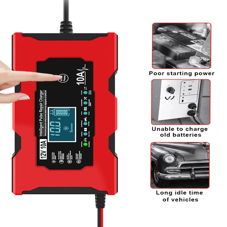 Battery Charger for Compatible 12V LiFePO4 Systems