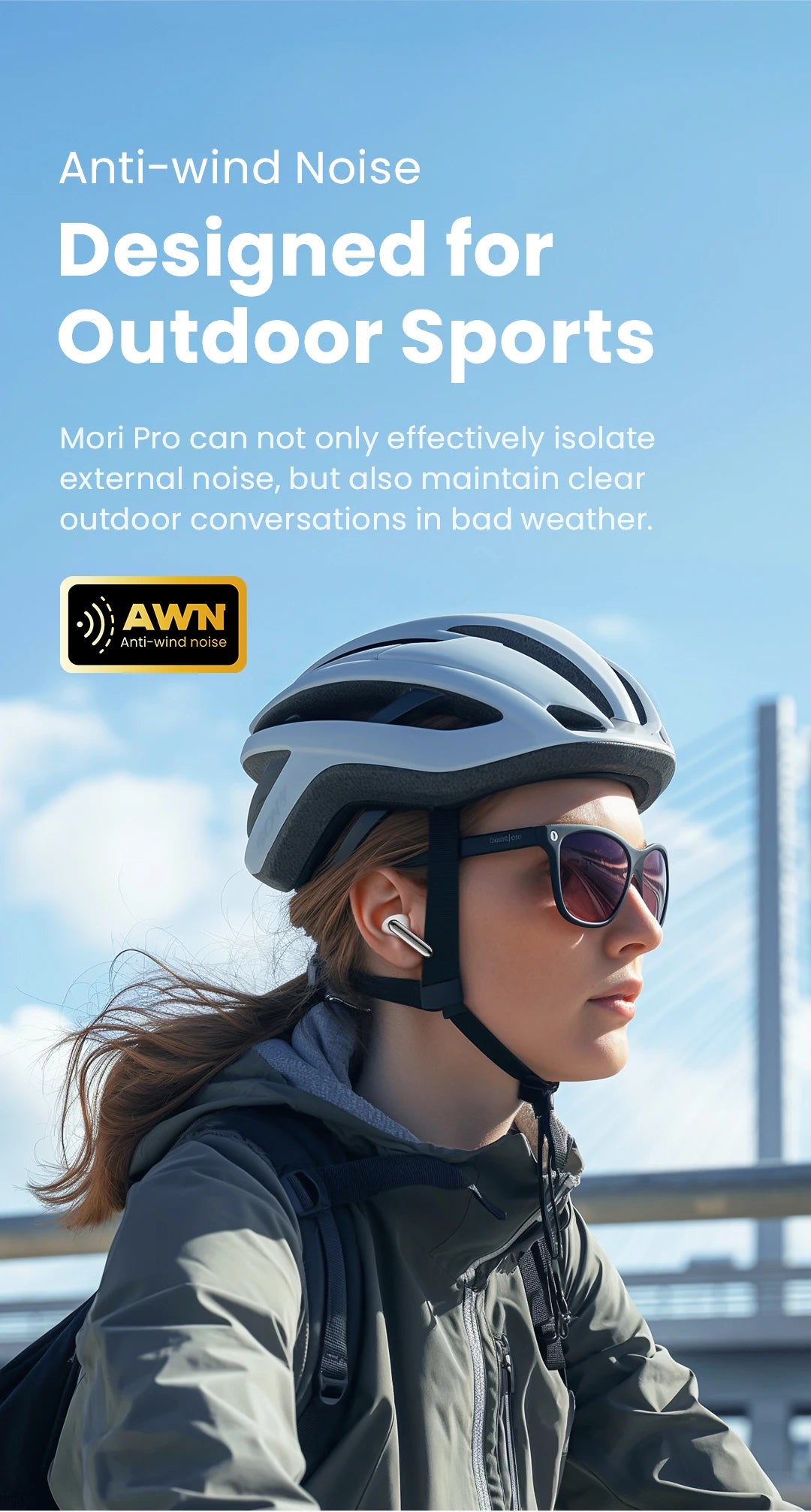 HAYLOU Mori Pro Bluetooth 5.4 Earbuds with ANC