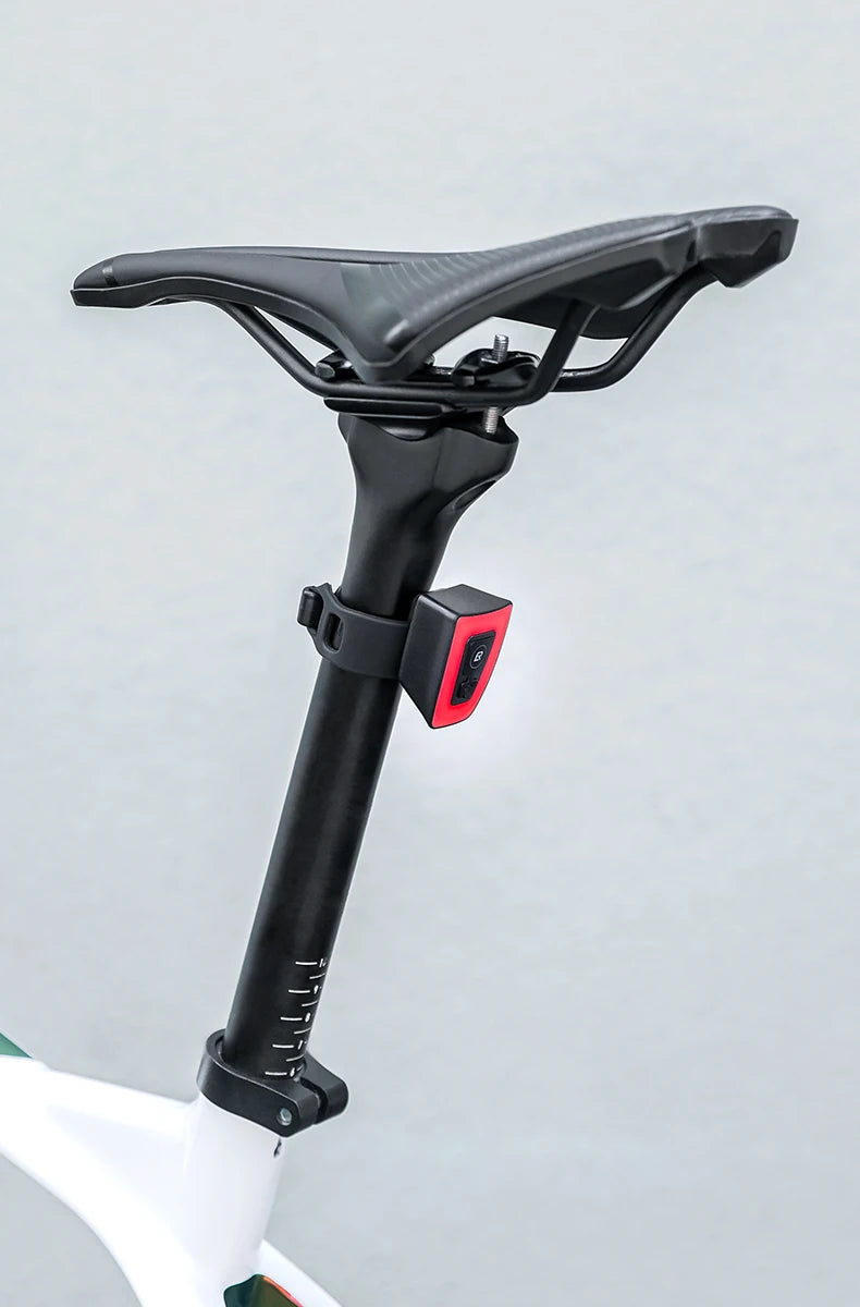 USB Rechargeable Bike Tail Light with 9 Modes Waterproof LED