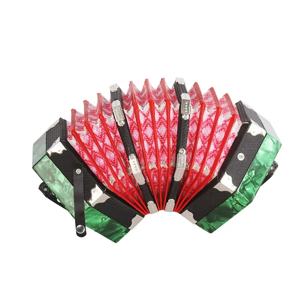 20-klávesová anglická concertina nebo carrying bag