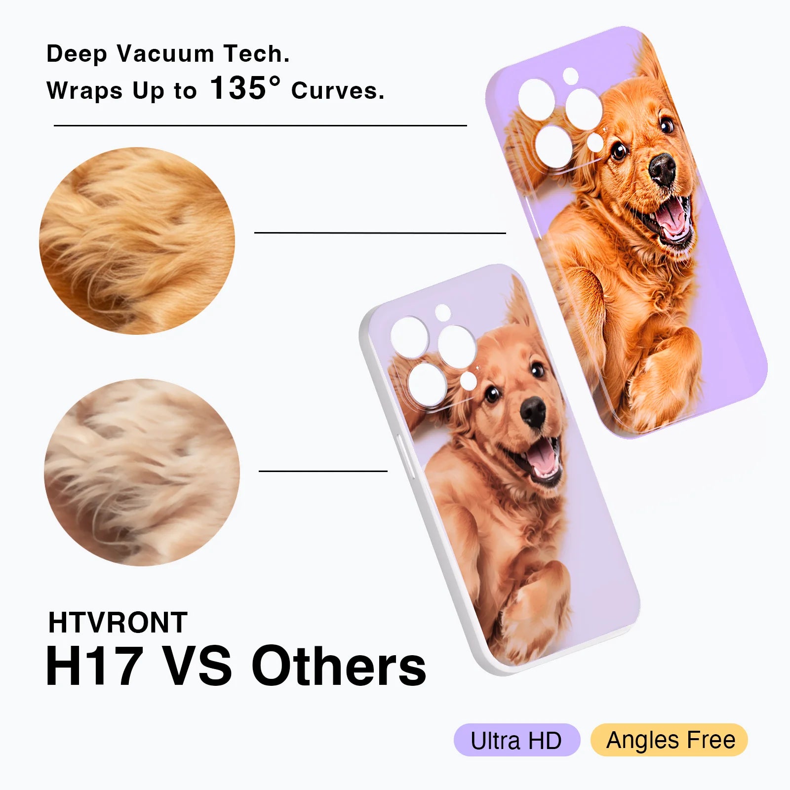 Phone Case Heat Press H17 – 3D Vacuum Transfer for iPhone & Android