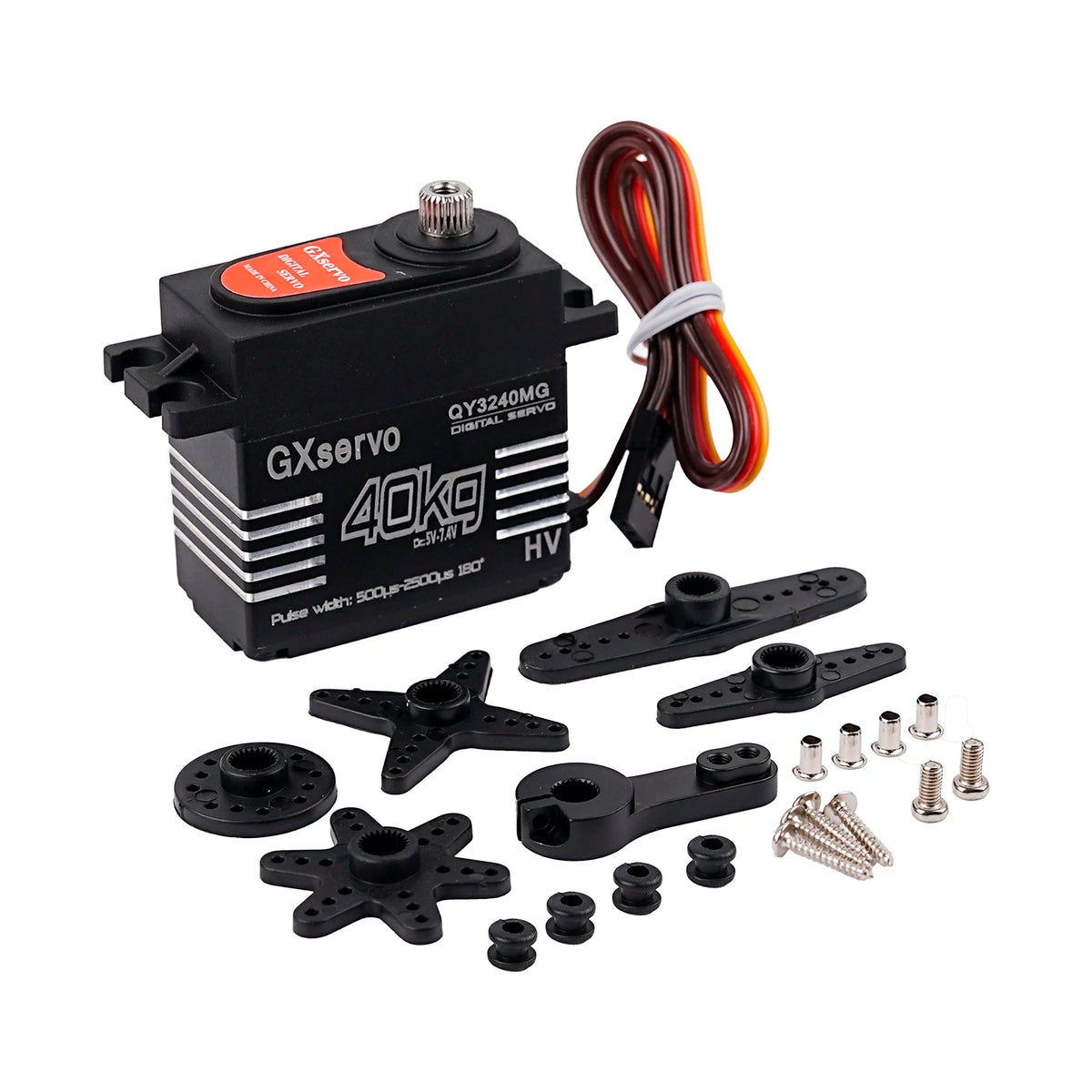YP3240MG Digital RC Servo - Travel Options