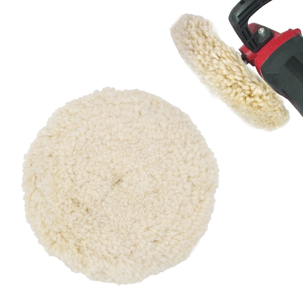 Six-Inch Wool-Blend Buffing Pad