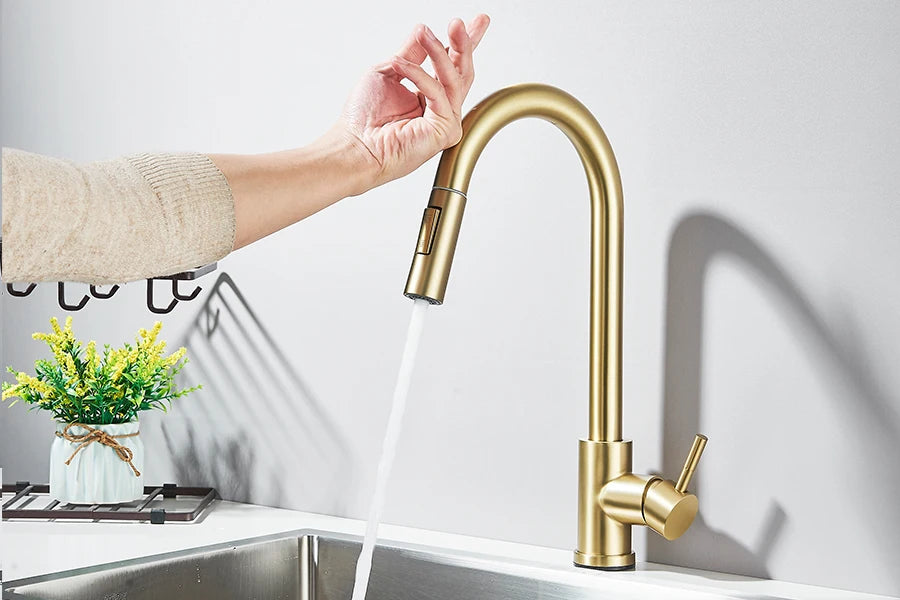 Έξυπνος Αισθητήρας Αφής Μπαταρία Κουζίνας με Αναδιπλούμενη Περιστροφή 360°