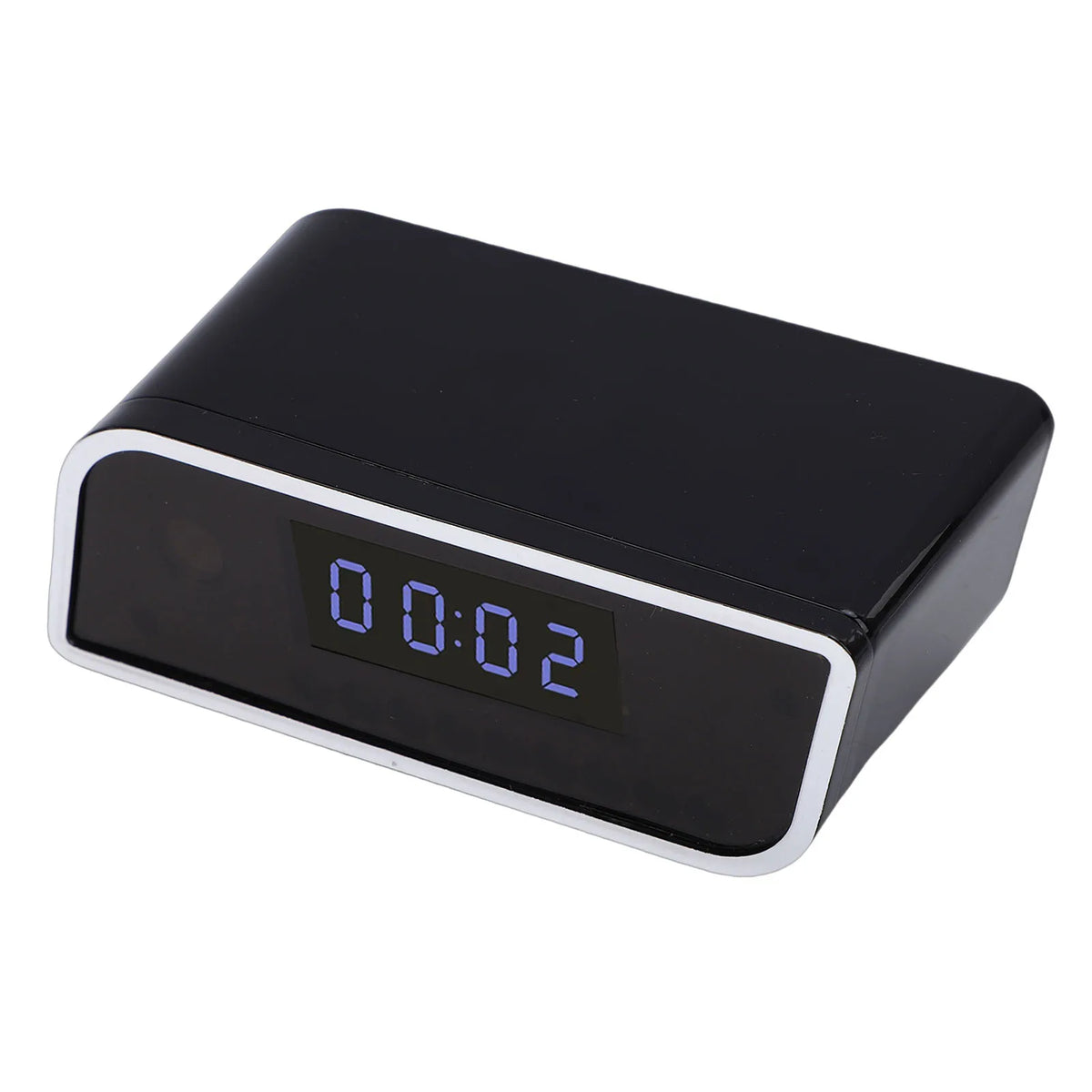 FHD Clock Camera FHD WiFi Camera Clock Indoor Wireless Security Camera with LED Time Display Motion Detection WiFi Camera Clock