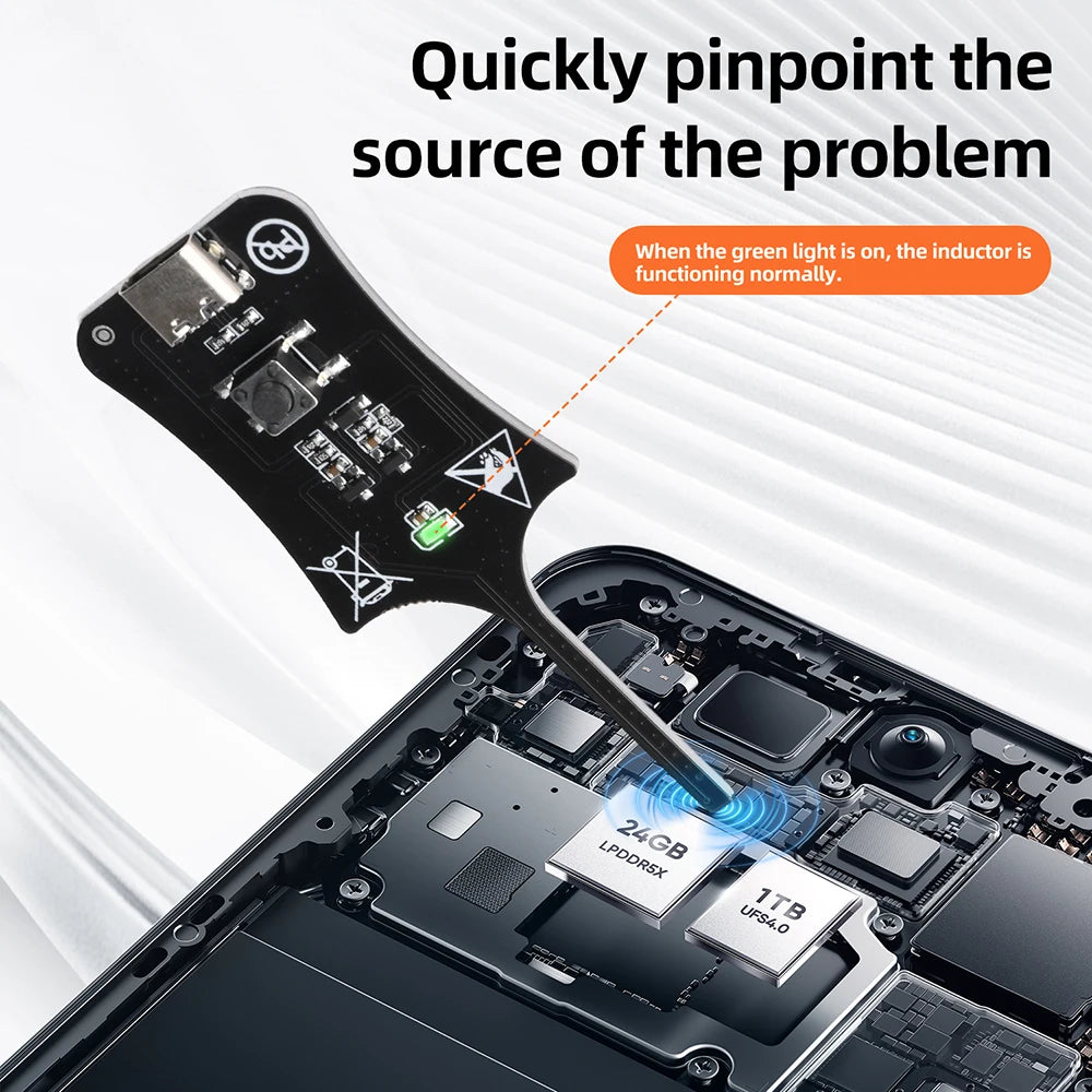 USB-C Induction Probe for Electronics Repair
