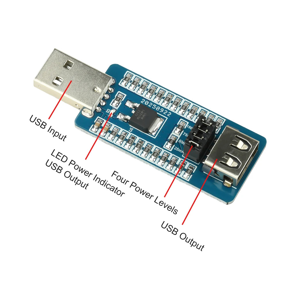 USB-A Netzbank Keep-Awake Lastmodul