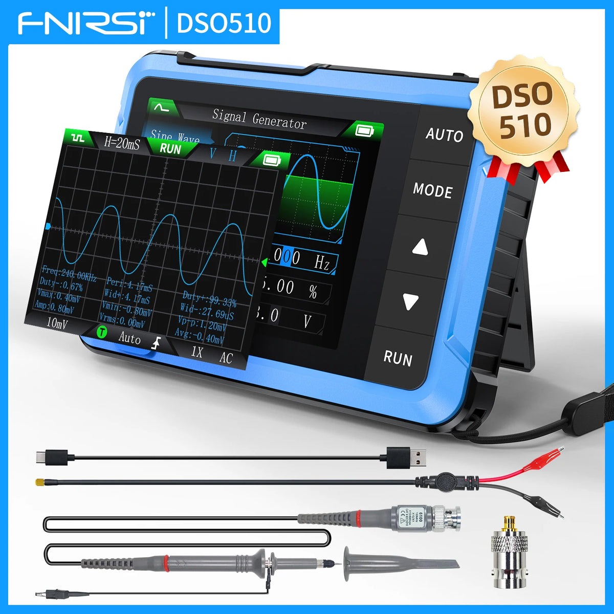 Handheld Oscilloscope - DSO152, DSO153 or DSO510