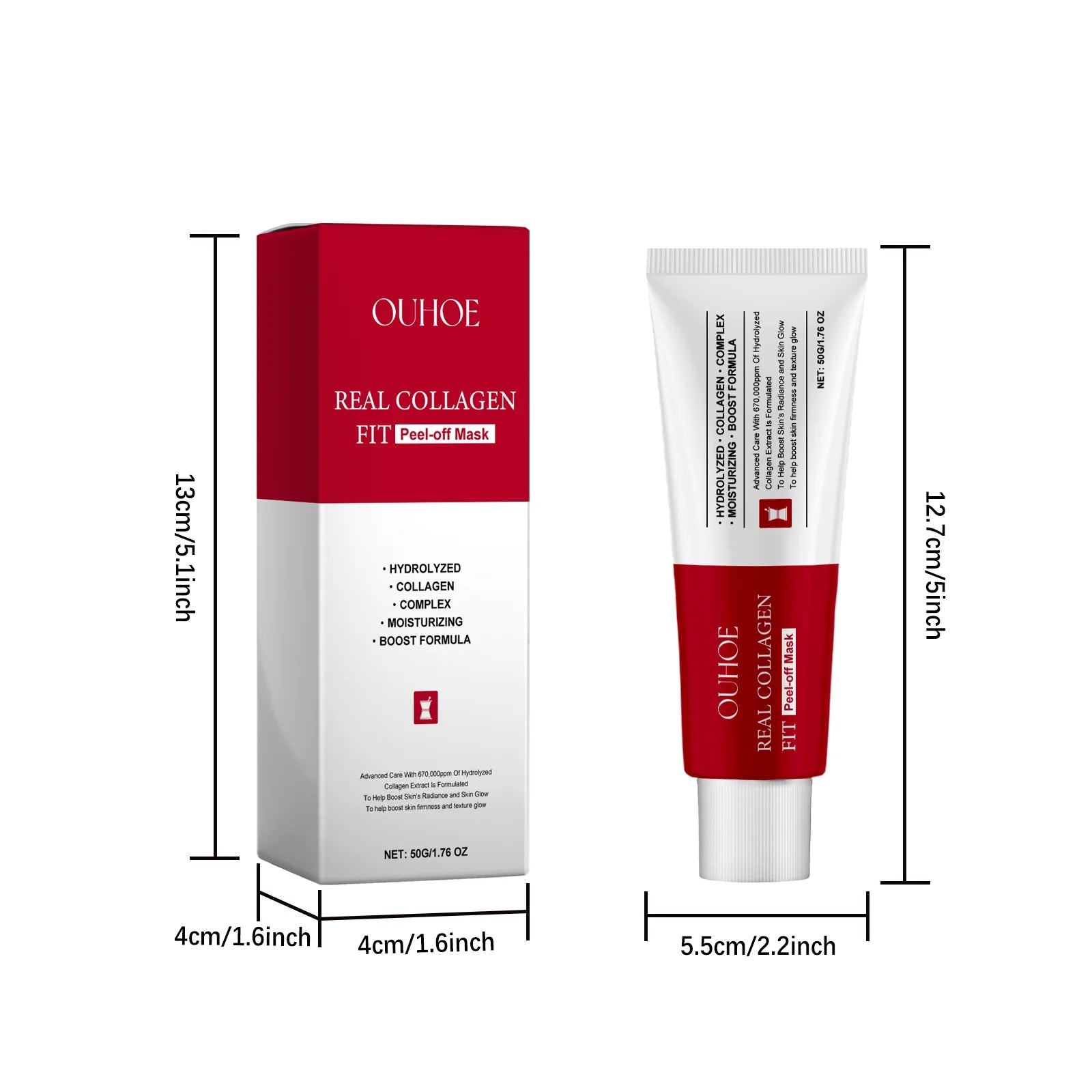 Collagen Peel Off Mask Collagen Overnight Wrapping Mask Hydrating Moisturizing Hydrolyzed Collagen Mask Korean Skin Care 