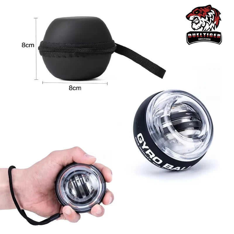 Minge de încheietură Gyro Ball Sferă giroscopică de antrenament care luminează