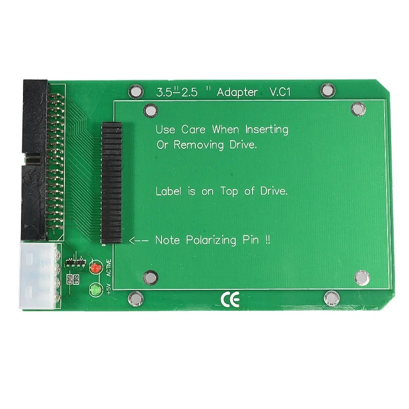 Adaptor IDE pentru hard disk de la 2.5 la 3.5 inci, cu 44 de pini la 40 de pini