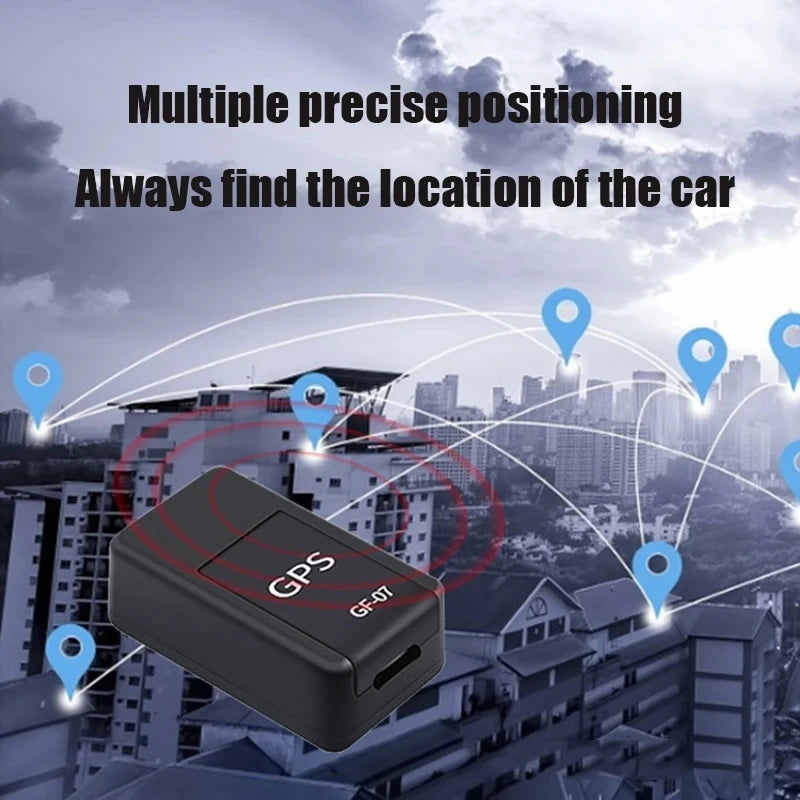 Micro Magnetic GPS Tracker, Vehicle Motorcycle Real-time Anti-theft Tracking Monitor, Personal Anti Loss Positioning Mini GPS 