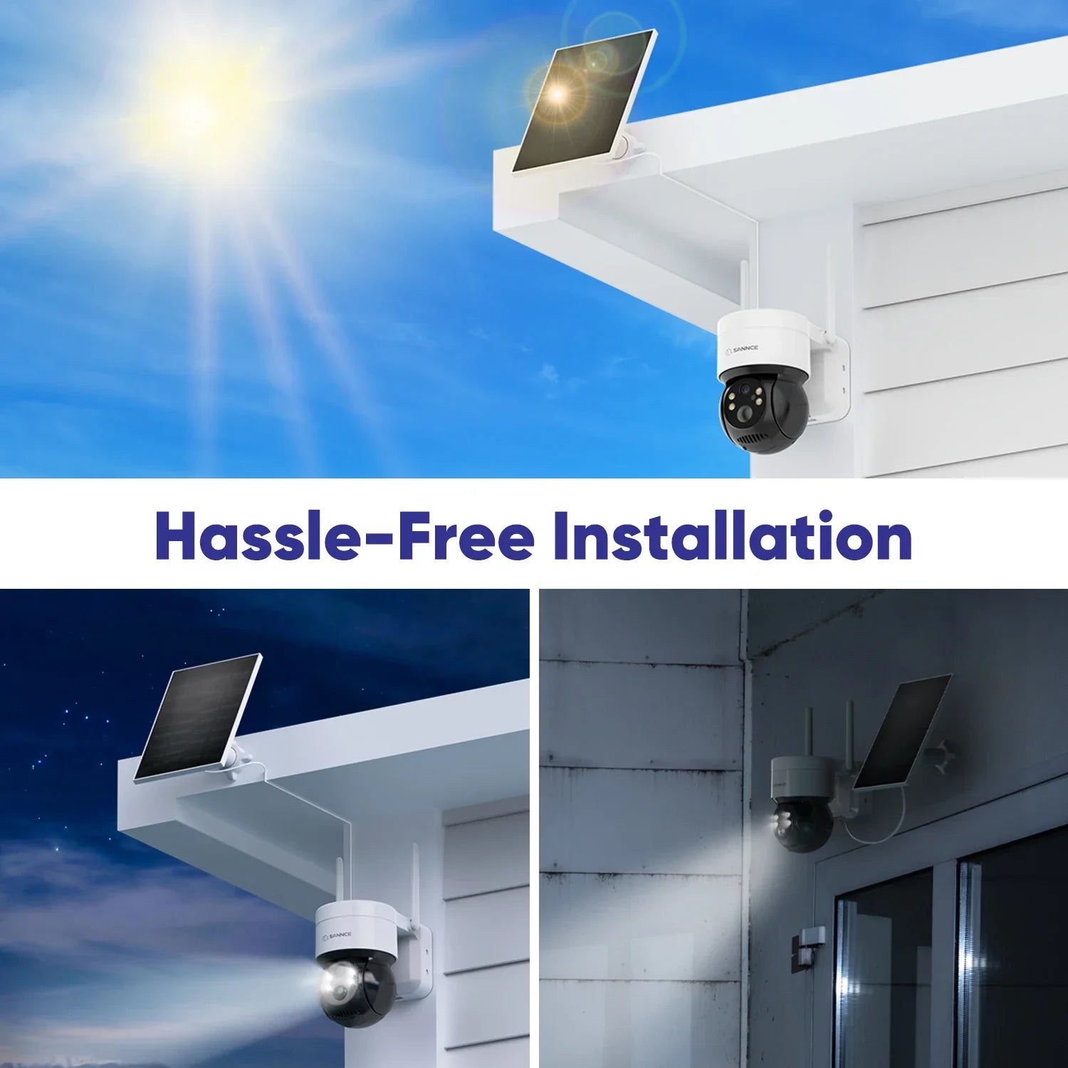 Solar Security Camera – Wireless Solar-Powered Home Surveillance