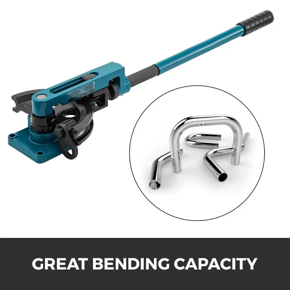 SucceBuy Manual Pipe Bender Dia 10-25mm Multifunction Steel Copper Tube Bending Machine Lever Type Heavy Duty Tube Bending Tools