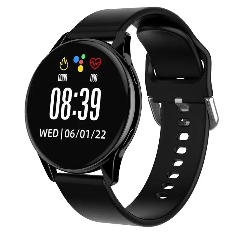 1.28in Round Smartwatch with Bluetooth Calls and Metal Band