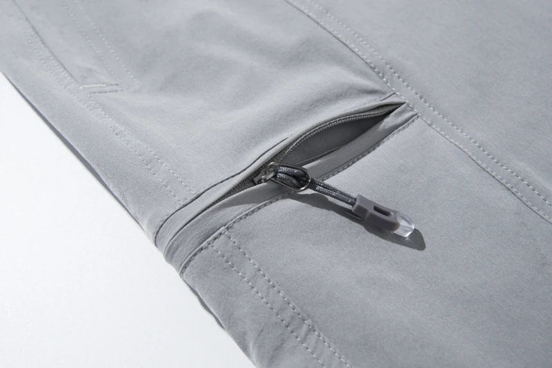Pantalon de randonnée pour homme Fanuocetar amovible, sèche rapidement, camping, trekking, activités outdoor, pantalon stretch résistant aux rayures