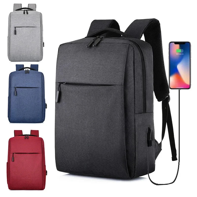 2024 New Versatile Business Bag USB Rechargeable School Bag Waterproof Laptop Bag Backpack 