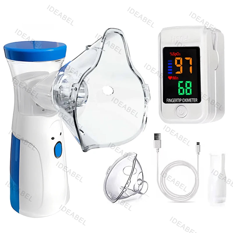Przenośny nebulizator siatkowy z kubkiem 15 ml
